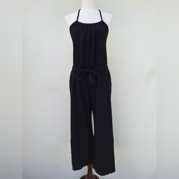 Monrow Supersoft Halter Jumpsuit - Picture 3 of 9